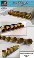 Armory ARPEA7210 North-American XB-70 Valkyrie exhaust nozzles 1/72