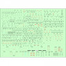 HGW 248013 STENCILS MiG-21 SM/MF (Russian) 1/48