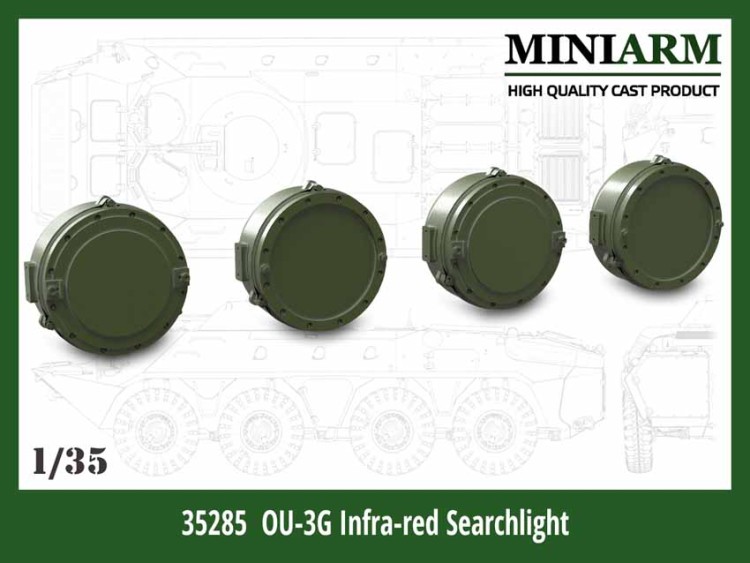 Miniarm 35285 Осветитель ОУ-3Г для БМП, БТР 1/35