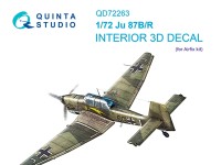 Quinta studio QD72263 Ju 87B/Ju 87R (Airfix) 1/72