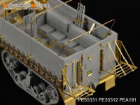 Voyager Model PEA191 WWII US M3/M3A1/M3A2/M21 Half Track Stowager Holder (For All) 1/35