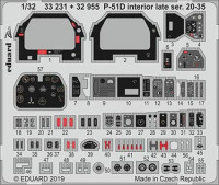 Eduard 33231 1/32 P-51D interior late 20-35 (TAM)