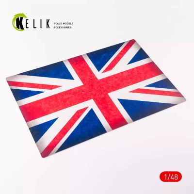 Reskit S48030 France Flag - United Kingdom Flag (410x270) 1/48