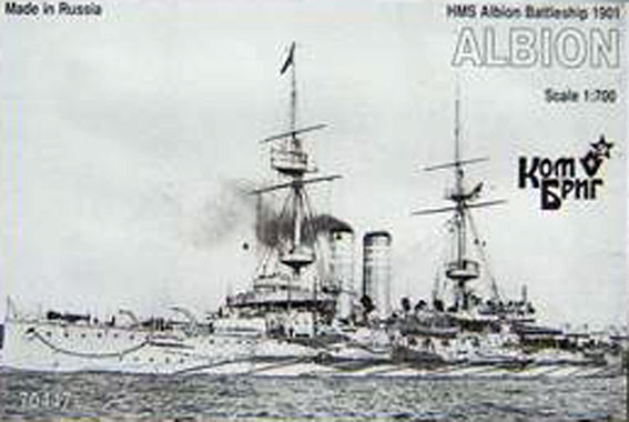 Combrig 70447 HMS Albion Battleship 1901 1/700