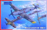 Special Hobby SH72439 Messerschmitt Bf 109E-4 (4x camo) 1/72