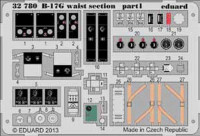 Eduard 32780 B-17G waist section