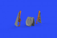 Eduard 648495 BRASSIN 1/48 P-51D undercarriage legs BRONZE (EDU)