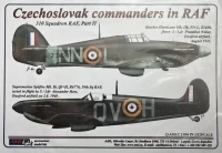 AML AMLC32036 Decals Czechoslovak commanders in RAF 1/32