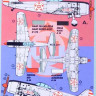 Kora Model NDT72010 Nakajima Ki-84 Chinese Peop.Liber.Army декали декали 1/72