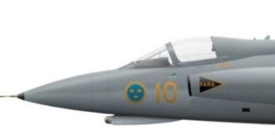 Maestro Models MMMK7298 Saab J-35E/F/J Draken late canopy x 2 vacuform 1/72