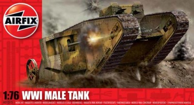 Airfix 01315 Танк Первой Мировой Male 1/76