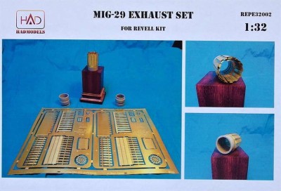 HAD R32002 MiG-29 Exhaust set (REV) 1/32