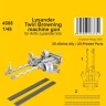 CMK SP4508 Twin Browning machine gun for Lysander (AIRF) 1/48