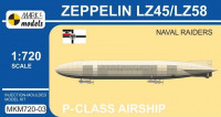Mark 1 Models MKM-720003 1/720 Zeppelin P-class LZ45/LZ58 'Naval Raiders'