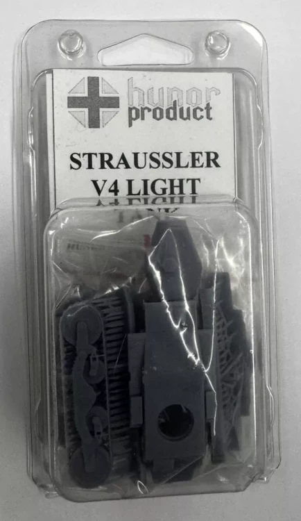Hunor Product 72003 Straussler V4 Light Tank (3D printed kit) 1/72