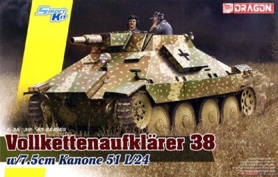 Dragon 6815 German Vollkettenaufklarer 38 w/7.5cm Kanone 51 L/24 1/35