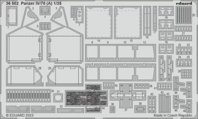 Eduard 36502 SET Panzer IV/70 (A) (TAM) 1/35