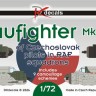 Dk Decals 72161 Beaufighter Mk.IF/VIF Czechoslovak pilots 1/72