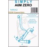 HGW 148442 Seatbelts A6M Zero (SIMPLY) 1/48