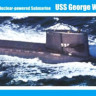 MikroMir 350-017 Американская атомная подводная лодка "Джордж Вашингтон" 1/350