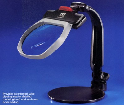 Tamiya 74110 Stand Loupe PRO (with Multi Coated 1.8 x Lens)