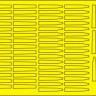 New Ware NWA-M0849 Маска Su-35S EXH.NOZZLES parts D10-D13 (GWH) 1/48