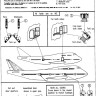 Airwaves (etched) AEC44005 Boeing 747 'Jumbo' interior 1/144