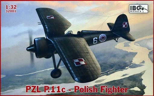 IBG Models 32001 PZL P.11c Polish Fighter 1/32
