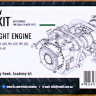 Reskit RSU35-0009 T700 Right Engine (KITTYH, ACAD) 1/35