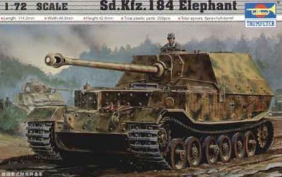 Trumpeter 07204 Танк &quot;Элефант&quot; 1/72