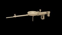Metallic Details MDR48287 Te-4 Japanese Machine Gun 1/48