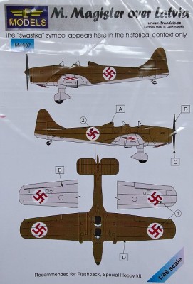 LF Model M4807 Mask Miles Magister over Latvia (SP.HOBBY) 1/48