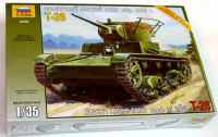 Звезда 3538 Т-26 советский легкий танк 1/35