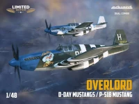 Eduard 11181 OVERLORD: D-DAY MUSTANGS Dual Combo (Limited) 1/48