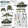 Star Decals 35-C1025 Thunderbolt V / VI / VII - 37th Tank Bn. M4 Sherman, M4A3 (76), M4A3E8 HVSS 1/35