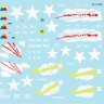 Star Decals 35-C1025 Thunderbolt V / VI / VII - 37th Tank Bn. M4 Sherman, M4A3 (76), M4A3E8 HVSS 1/35