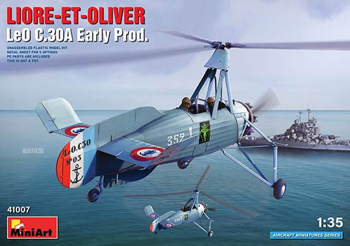 Miniart 41007 1/35 Liore-et-Oliver LeO C.30A Early Production