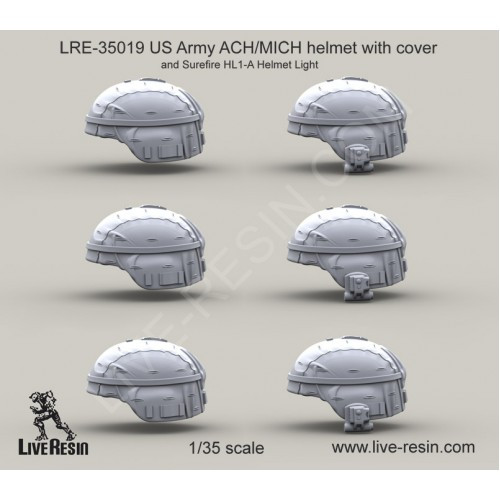 LiveResin LRE35019 US Army ACH/MICH 1/35