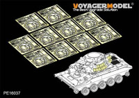 Voyager Model PE16037 Modern US M551 Sheridan Airborne Tank Road Wheel Details&Ammo Boxes(TAMIYA 56043) 1/16