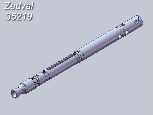 Zedval 35219 7,9 мм ствол пулемета MG.34T 1/35