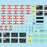 Star Decals 35-C1279 Middle East in the 1950s Egypt Shermans and T-34 tank markings.Sherman Mk.III (M4A2), Sherman Mk.V (M4A4).T-34/85(Sinai 1956).Valentine Archer tractor (Sinai 1956).(Soviet) 1/35