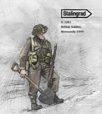 Stalingrad 3281 British Soldier 1/35