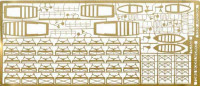 Tom's Modelworks 3529 USS Arizona boat details 1/350
