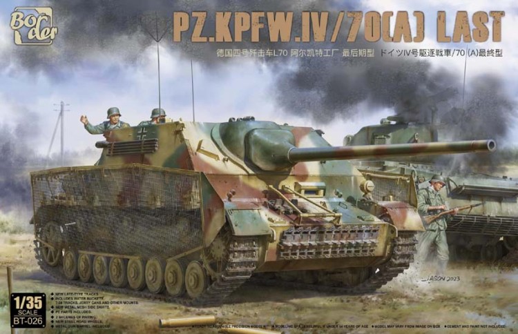 Border Model BT-026 Panzer IV/70 A (поздний) 1/35
