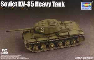 Trumpeter 07127 KV-85 Heavy Tank 1/72