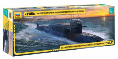 Звезда 9062 ПЛАРБ «Тула» проекта «Дельфин» 1/350