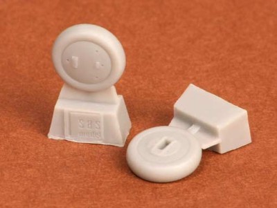 Sbs Model 72018 Gloster Gladiator wheels set - covered (AIRF) 1/72