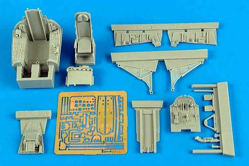 Aires 4568 F-100C Super Sabre - early cockpit set 1/48