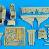 Aires 4568 F-100C Super Sabre - early cockpit set 1/48