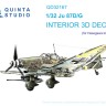Quinta Studio QD32167 Ju 87D/G (Hasegawa) 3D Декаль интерьера кабины 1/32